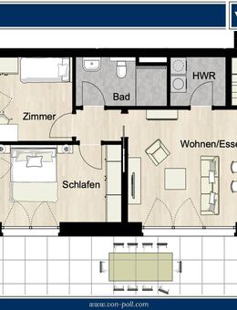 Hochwertige OG-Wohnung mit Balkon im Akazienweg in Lingen - Lingen (Ems)