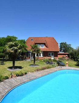 Freistehendes Einfamilienhaus mit beheiztem Außenpool in Dörverden | Urlaub beginnt zu Hause! - Dörverden