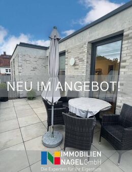 Exklusives Wohnen mit großer Dachterrasse in top Lage! - Bad Oeynhausen
