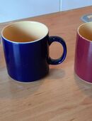 3 Tassen rot, blau, Bärchen in 22415