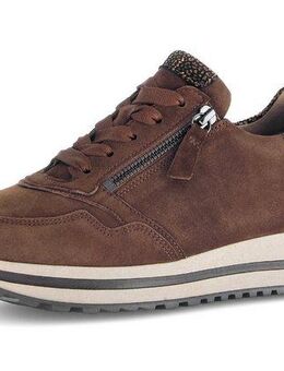 Gabor Turin Keilsneaker, Freizeitschuh, Halbschuh, Schnürer, gepolsterter Schaftrand, H-Weite