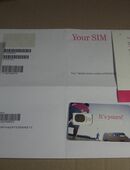 Vintage T Mobile englische handykarte its yours in 82041