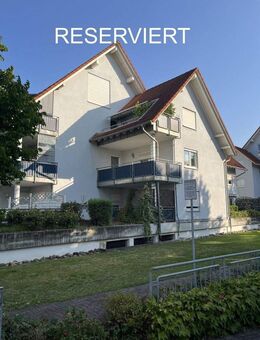 RESERVIERT: Zentral in Oberkirch. 2-Zimmer-Wohnung mit TG-Stellplatz - Oberkirch