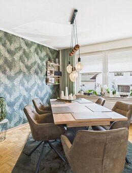 Schöne, helle Erdgeschosswohnung mit eigenem Garten. - Hüllhorst