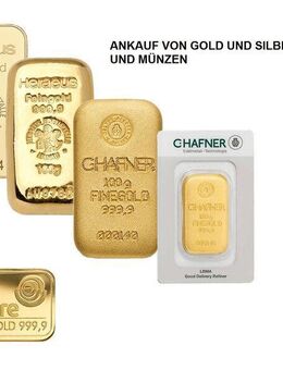 GOLDANKAUF GOLD SILBERANKAUF GOLDBARREN SILBERBARREN KRÜGERRAND - Dortmund Wickede