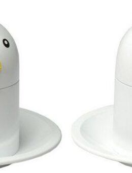 GSD HAUSHALTSGERÄTE Eierköpfer, (Set, 2-tlg), Kunststoff, Chicken-Design