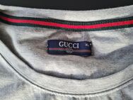 Gucci Damen T Shirt in grau mit Motiv - Sankt Leon-Rot