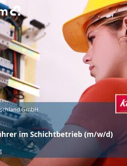 Anlagenführer im Schichtbetrieb (m/w/d) - Ravensburg