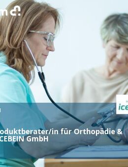 Medizinproduktberater/in für Orthopädie & Reha bei ICEBEIN GmbH - Grünstadt