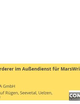 Verkaufsförderer im Außendienst für MarsWrigley (w/m/d) - Uelzen