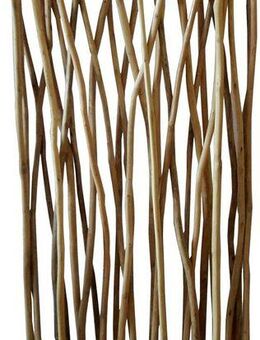 SIT Raumteiler Romanteaka, aus recyceltem Teakholz, Shabby Chic, Vintage, 100x200 cm