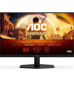 AOC 27G42E Gaming-Monitor (68,6 cm/27 ", 1920 x 1080 px, Full HD, 0,5 ms Reaktionszeit, 180 Hz, Fast-IPS, neigbar)