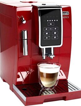 De'Longhi Kaffeevollautomat Dinamica ECAM 358.15.R, Sensor-Bedienfeld, Sensor-Bedienfeld mit beleuchteten Direktwahltasten