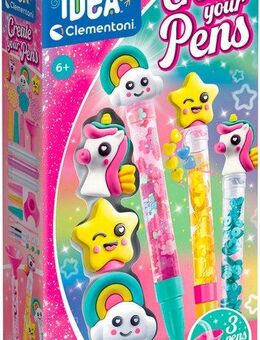 Clementoni® Kreativset Idea, Deine Stift-Kreationen - Fantasy