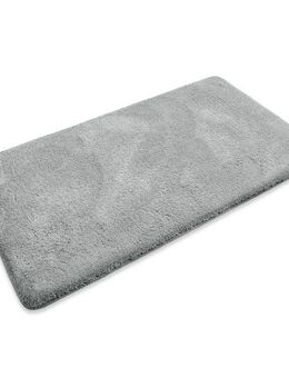 OTTO home Badematte Neele, Höhe 20 mm, rutschhemmend beschichtet, schnell trocknend, Polyester, rechteckig, Badteppich, getuftet, modern, Uni, antirutsch, flauschig, hochflor