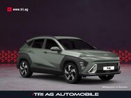 Hyundai Kona, 1.6 T-GDI Prime Mirage Green (Dachlackierung in Schwarz), Jahr 2022 - Kippenheim