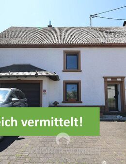 Mandern: Bauernhaus mit Garage und sonnigem Garten - Mandern