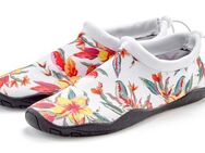 LASCANA Badeschuh Aquaschuh, Slipper, Wasserschuh ultraleicht und schnelltrocknend VEGAN