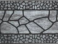 Andiamo Stufenmatte Outdoor, 2er Set, rechteckig, Höhe: 6 mm, Outdoor-Stufenmatten, Stein Motiv, Gartenbereich, Außenbereich