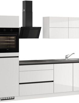 IMPULS KÜCHEN Küchenzeile "Hamburg", Ausrichtung wählbar, Schubkästen mit Soft-Close, vormontiert,wahlweise mit E-Geräten, Breite 280 cm