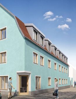 Provisionsfrei - Sanierte 1-Zimmer-Studentenwohnung im Denkmal mit Balkon & Steuervorteil - Neuburg (Donau)