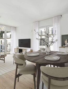 Grün, großzügig, geborgen - 4-Zimmer-Familienwohnung mit Terrasse in Dahlem - Berlin