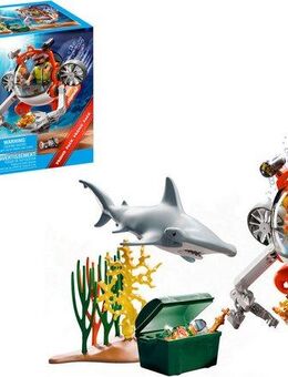 Playmobil® Schatzsuche mit U-Boot (71860), Action Heroes Konstruktions-Spielset, (51 St), Made in Europe