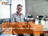 Abteilungsleiter / Teamleiter Obst -Gemüse (m/w/d) - Speyer