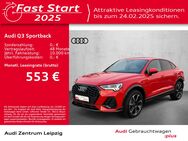 Audi Q3, Sportback 45 TFSI e S-line, Jahr 2023 - Leipzig