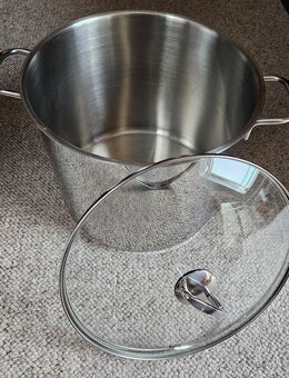 g04) SILIT großer Kochtopf Ø 28 ca. 14,5 Liter mit Deckel Edelstahl Induktion Suppe - Garbsen