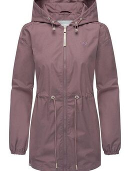 Ragwear Outdoorjacke Monadissimo B Leichte Kapuzenjacke mit Taillenzugband