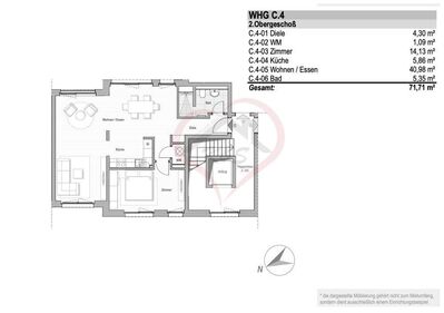 Zentrale Lage trifft Wohnkomfort - 2-Zimmer-Wohnung in Lampertheim