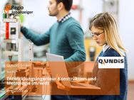 Entwicklungsingenieur Konstruktion und Metrologie (m/w/d) - Mannheim