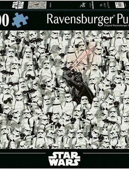 Ravensburger Puzzle Challenge, Star Wars, 1000 Puzzleteile, Made in Germany