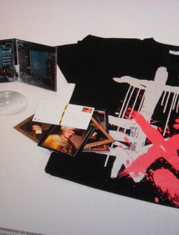 In Extremo - Kunstraub Fan-Edit. CD DVD T-Shirt Gr.L +Portraits *NEU* - Brechen