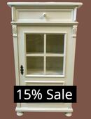 Sale 15%, Vertiko mit Kreidefarbe im Landhaus,Vintage Stil (1042) in 74366