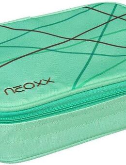 neoxx Schreibgeräteetui Schlamperbox, Dunk, Mint to be, teilweise aus recyceltem Material