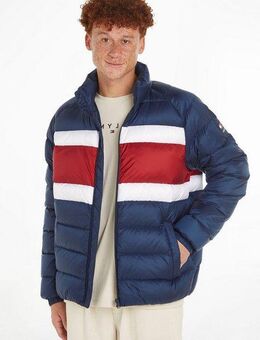 Tommy Jeans Plus Steppjacke TJM BLOCK STRIPE LT DOWN JKT EXT