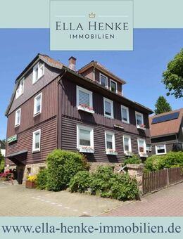 Stilvolles Mehrfamilienhaus mit 4 Wohnungen auf großem Grundstück in Toplage von Braunlage. - Braunlage