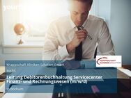 Leitung Debitorenbuchhaltung Servicecenter Finanz- und Rechnungswesen (m/w/d) - Bochum