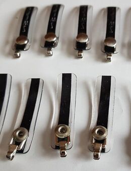 yx11) 10 Stück - Zipper für Reißverschlüsse - SWEPT - Schieber Reißer Zieher Griff - Garbsen