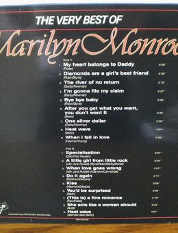 Marilyn Monroe-The Very Best of-Vinyl-LP,FUN - Linnich