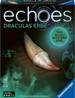 Ravensburger Spiel echoes, Draculas Erbe, Audio Mystery Spiel, Made in Europe