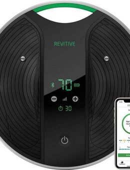 REVITIVE EMS-Fußmassage-Gerät Medic Coach Durchblutungs-Stimulator, Effektive Knieschmerztherapie und bessere Durchblutung