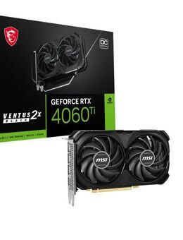 MSI GeForce RTX 4060 Ti VENTUS 2X BLACK 8G OC Grafikkarte