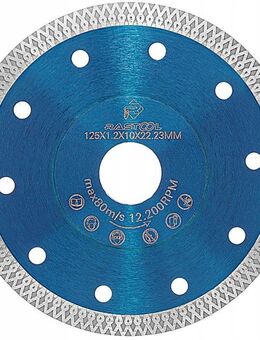 Diamanttrennscheibe Universal Premium 125 x 22,2 mm Trennscheibe 125mm - Wuppertal