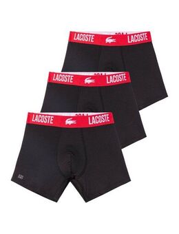 Lacoste Boxer eng Boxershorts Lacoste Herren Premium (Packung, 3-St., 3er-Pack) mit Logobund