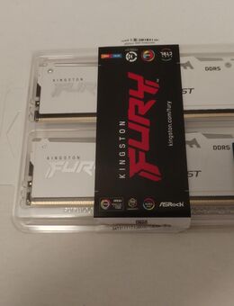 2x16 GB DDR5 RAM / Kingston Fury Beast / Weiß / RGB / Arbeitsspeicher / für Intel/AMD Desktop PCs - Oldenburg