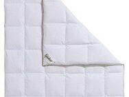 fjödur Gänsedaunenbettdecke Franzisk, Bettdecken für Sommer oder Winter, Decke, Füllung: 100% Gänsedaunen, Bezug: 100% Baumwolle, Bettdecke 135x200, allergiker geeignet (für Hausstauballergiker)