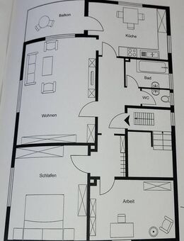 3,5-Zimmer-Wohnung mit Gartenanteil zu verkaufen - Fürth
